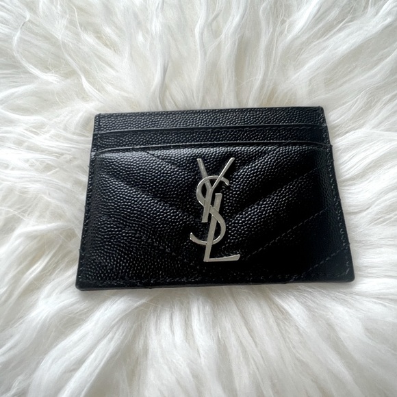 Yves Saint Laurent Accessories - Saint Laurent YSL Monogram Card Holder